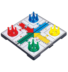 Настільна гра-бродилка "Лудо" 2608UB магнітна, фішки, кубик