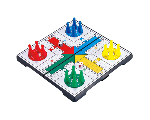 Настільна гра-бродилка "Лудо" 2608UB магнітна, фішки, кубик