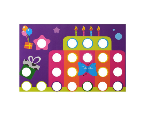 Детская мозаика с крупными деталями 669, 9 картинок