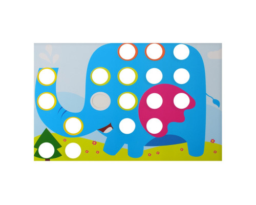 Детская мозаика с крупными деталями 669, 9 картинок