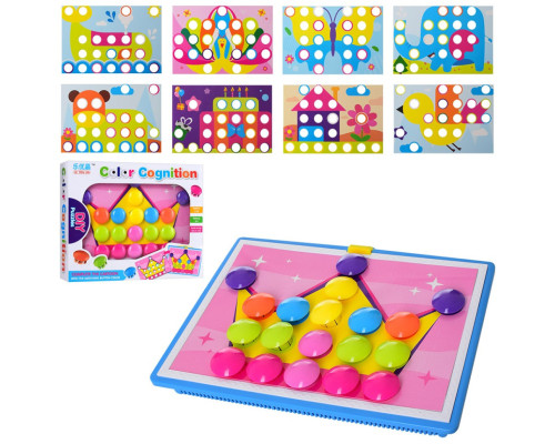 Детская мозаика с крупными деталями 669, 9 картинок