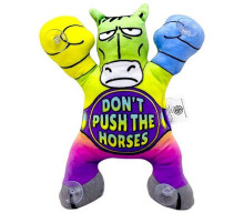 Дитяча м'яка іграшка "Кінь на липучках" DPTS-5(Green) розмір 22 см