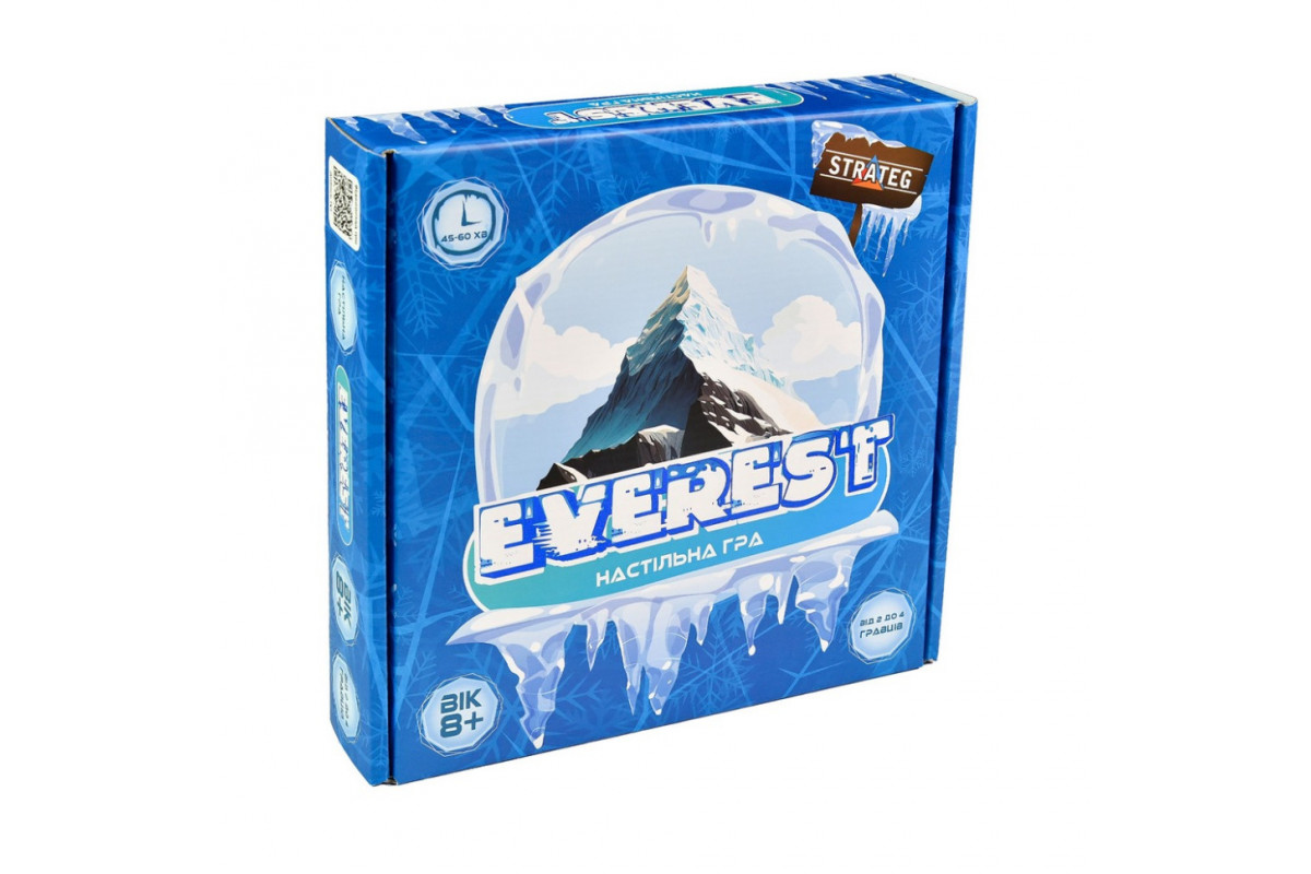 Карткова гра "Everest" 30417 картки 110 штук, жетони 37 штук